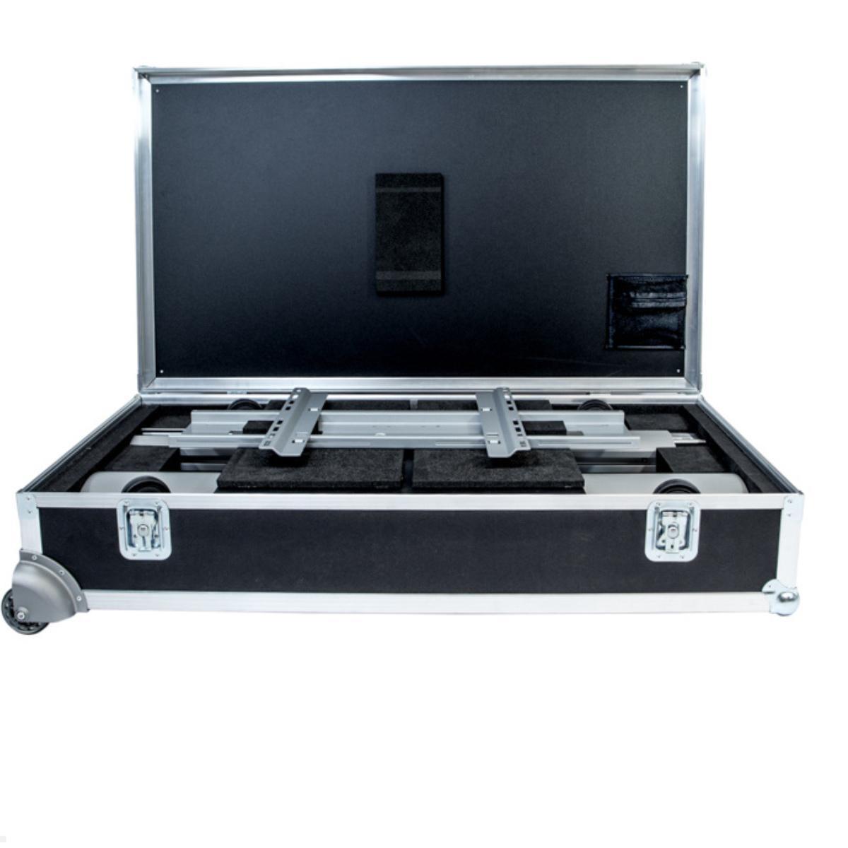 SMS Messekit Set mobiler Monitorständer Icon FH MT 2000 C EU + Transportcase, Detail Case