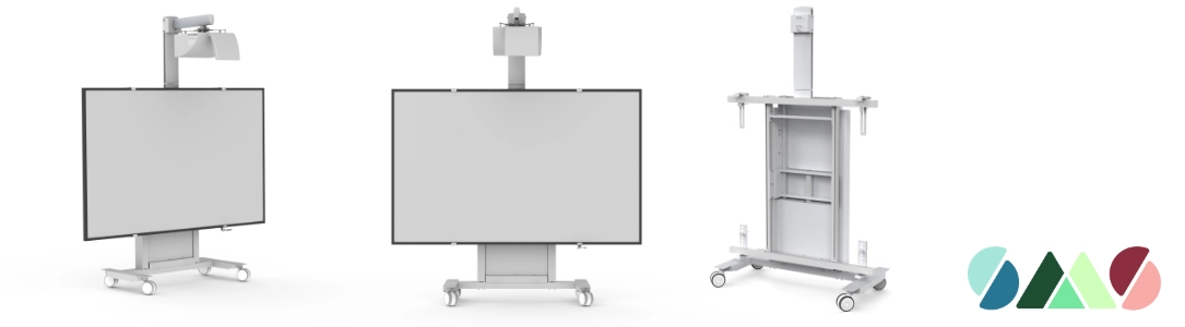 Höhenverstellbare / elektrische Whiteboardhalter