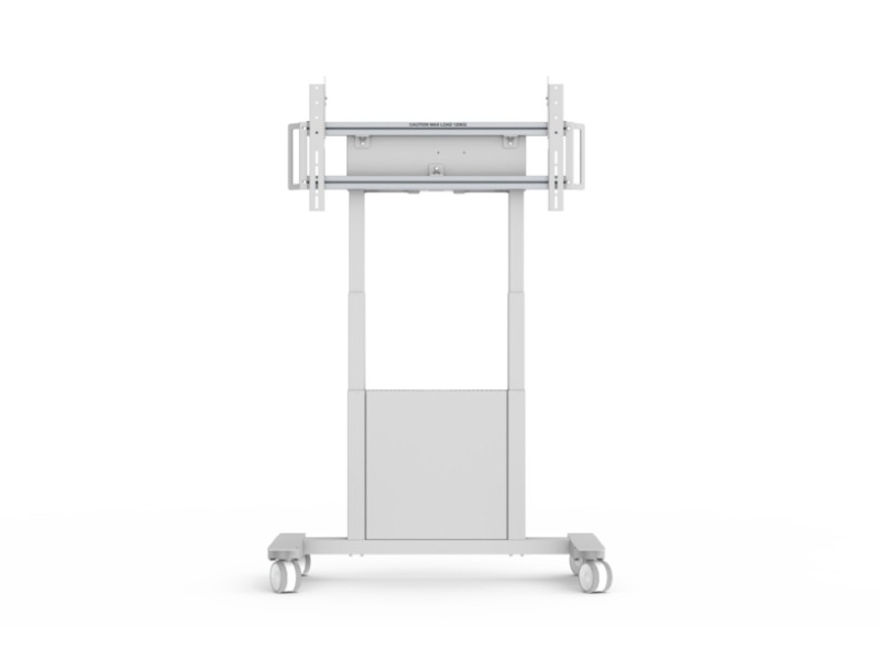 SMS Func mobiler Monitorständer bis 120kg (FMN031002), weiß front