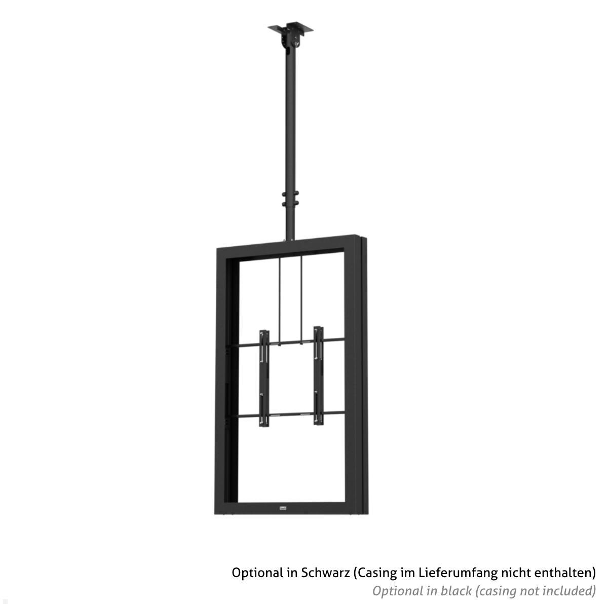 SMS Func Ceiling TM Monitor Deckenhalterung für Casing, grau (02-118-2) Casing in Portrait