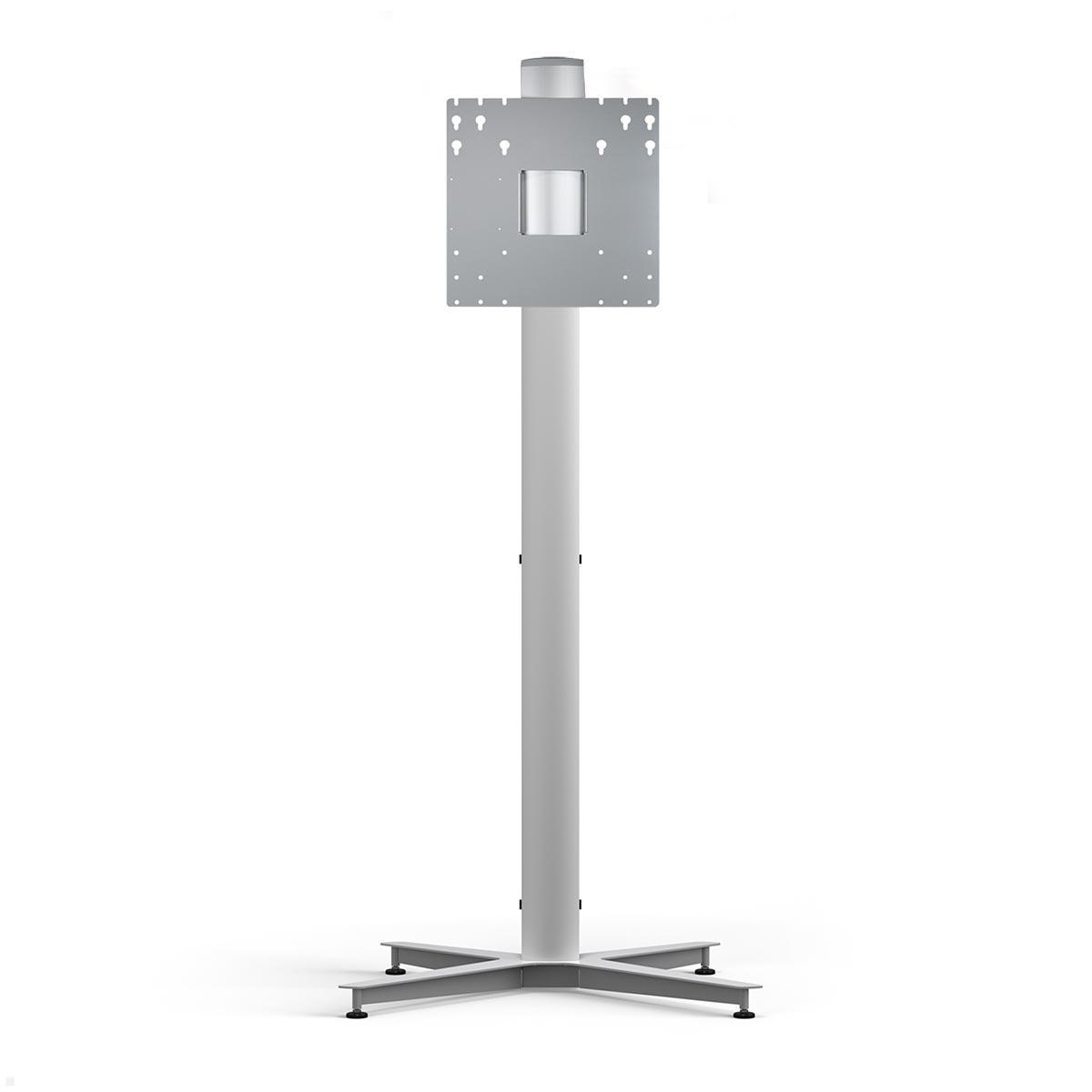 SMS Icon FH T 2000 C Monitorständer mit VESA Adapter bis 400x400 mm, silber