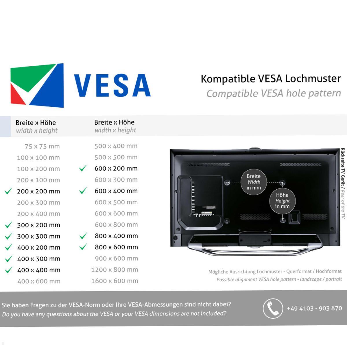 SMS Func VeriTable elektrischer Monitorständer, 90° neigbar, mobil, Vesa